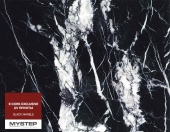 Пробковый Пол Corksribas  E-Cork Exclusive UV Принты Black Marble