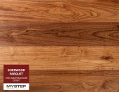 Массивная доска Sherwood parquet Орех американский селект