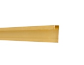 Финишный молдинг алюминий ЖЕЛТОЕ ЗОЛОТО 2950*20*6mm FM-03
