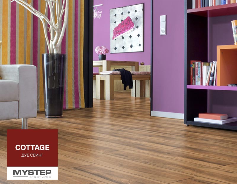 Ламинат My Floor Cottage Дуб Свинг MV883